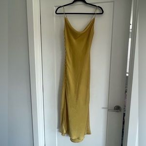 Zara slip maxi dress
